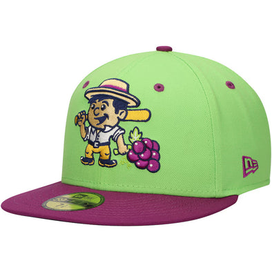 Viñeros de Tri-City New Era Copa de la Diversión 59FIFTY Fitted Hat - Neon Green