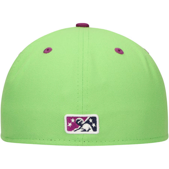 Viñeros de Tri-City New Era Copa de la Diversión 59FIFTY Fitted Hat - Neon Green