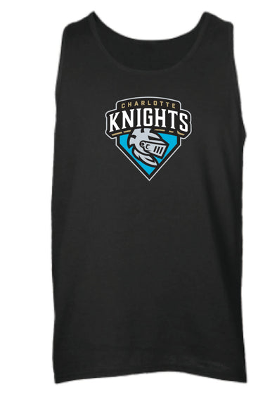 Charlotte Knights OT Sport Black Primary Tank-Top