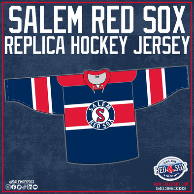 Salem Red Sox Replica Hockey Jersey