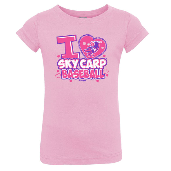 Beloit Sky Carp Toddler Pink T-Shirt