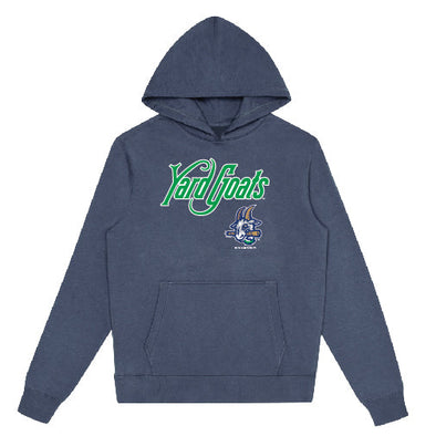 Hartford Yard Goats Soft As A Grape Youth Hooded Sweatshirt - Denim