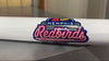 Memphis Redbirds Primary Logo Mini Bat (White)