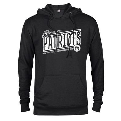 Somerset Patriots Black ICON French Terry Hoodie