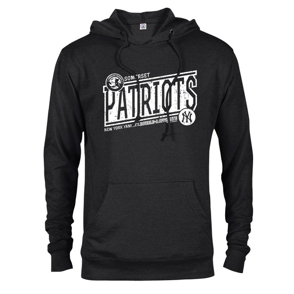 Somerset Patriots Black ICON French Terry Hoodie