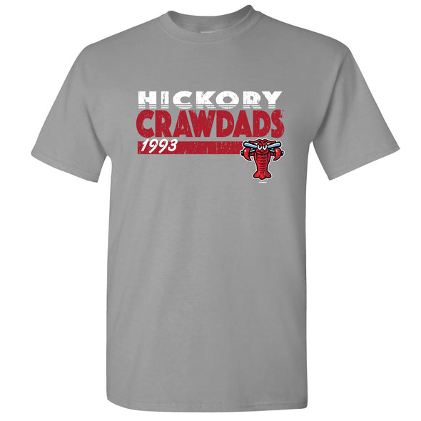 Hickory Crawdads Molar Gravel Cotton Tee