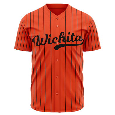 Wichita Wind Surge Adult Orange Wichita Monrovians Replica Jersey