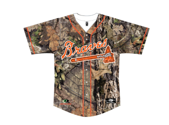 Mississippi Braves Mossy Oak Jersey