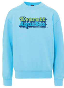 Everett AquaSox Youth Aqua Sweatshirt
