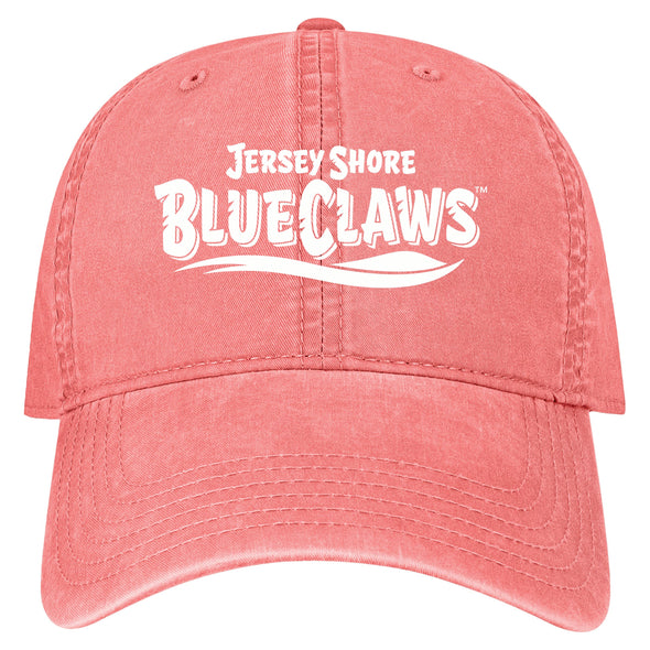 Jersey Shore BlueClaws Wordmark Adjustable Cap