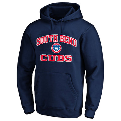 South Bend Cubs Big and Tall Navy Hooded Sweatshirt