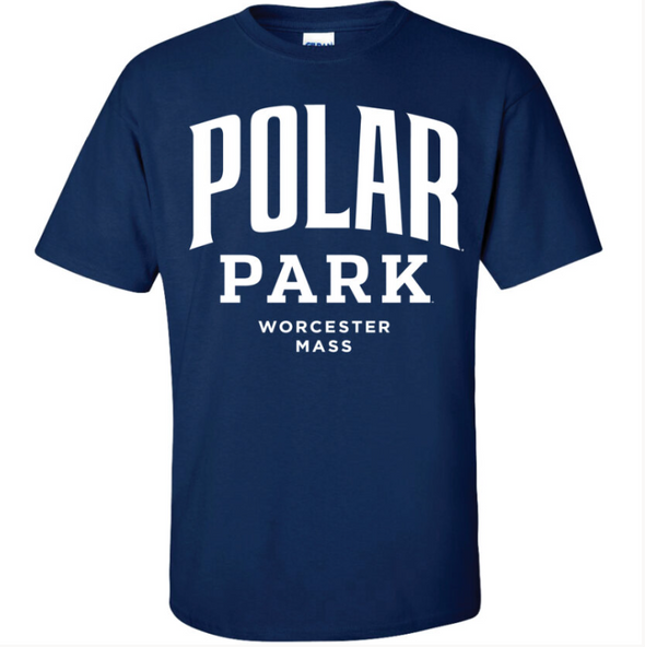 Navy Polar Park Tee