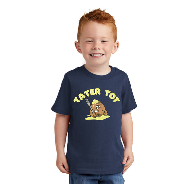 Syracuse Mets Salt Potatoes Navy Tater Tot Toddler T