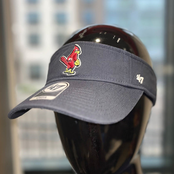 Memphis Redbirds Navy Dirty Bird Visor '47 Clean Up