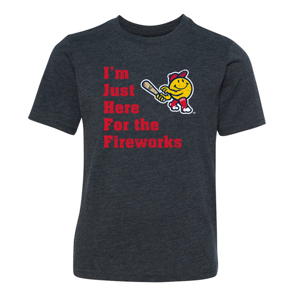 Navy Youth Fireworks Tee