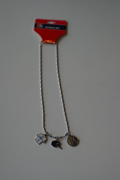 Columbus Clippers 3 Charm Necklace