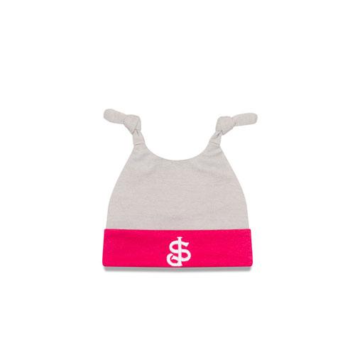 San Jose Giants New Era Baby Double Knot Beanie - Pink