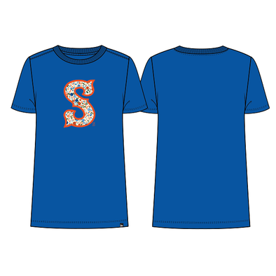 Syracuse Mets New Era Ladies Flower Tee