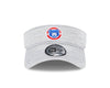 South Bend Cubs New Era Grey Visor