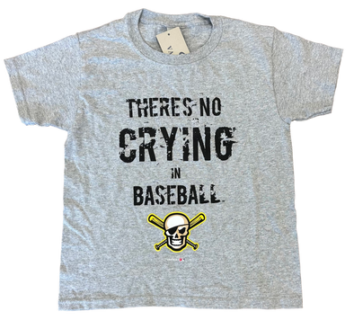 Bradenton Kids No Crying in Baseball Tee