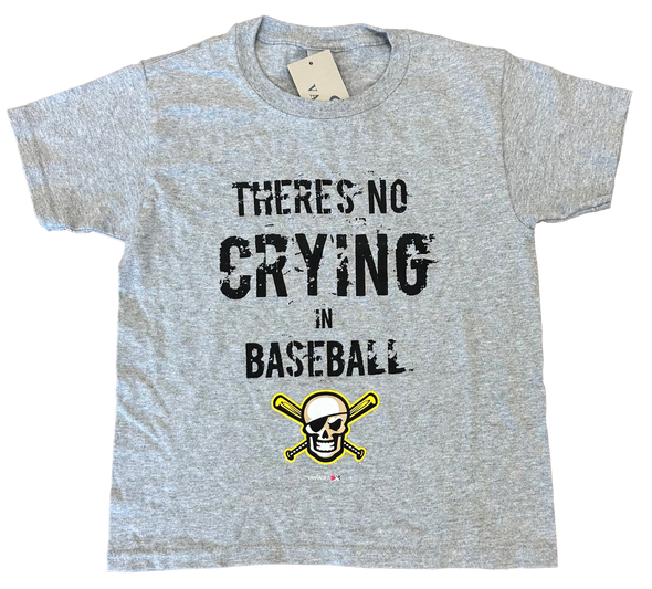 Bradenton Kids No Crying in Baseball Tee