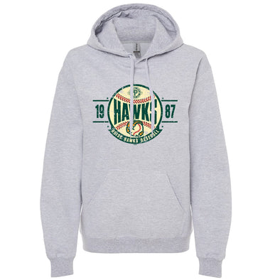 BOISE HAWKS OPERATING HOODIE, HEATHER GREY