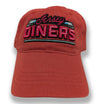 Jersey Diners Adult Wordmark Unstructured Slide Buckle Cap