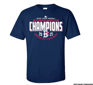 Brooklyn Cyclones SOUTH ATLANTIC CHAMPS TEE (ships 10/1)