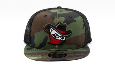 New Era Camo Red Logo 9fifty
