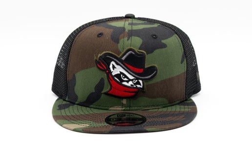 New Era Camo Red Logo 9fifty