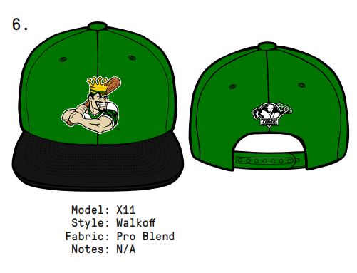 Capx Green Louie Velcro Adjustable Cap – Minor League