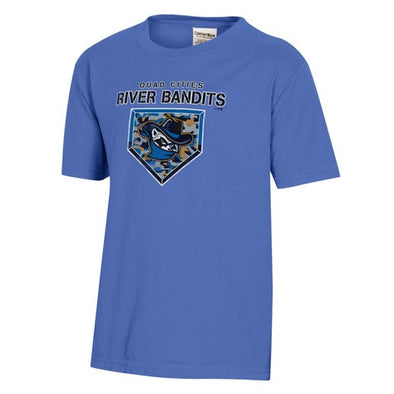 Comfort Wash Camo Homeplate Youth Tee
