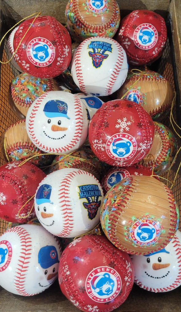 South Bend Cubs Holiday Ornament