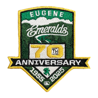 Eugene Emeralds 70th Anniversary Patch