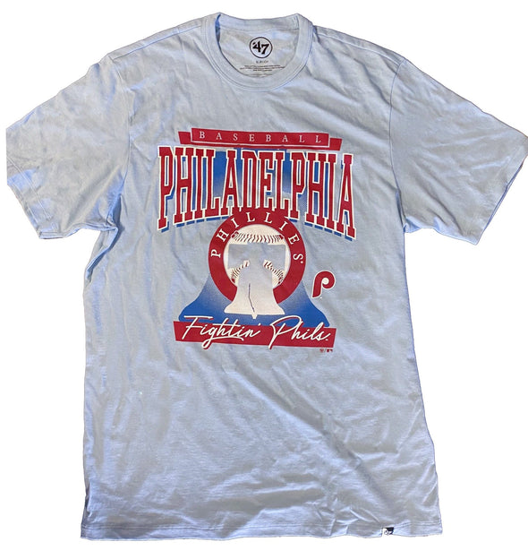 47 Philadelphia Phillies Golf Blue Regional Franklin Fightin Phils T-Shirt