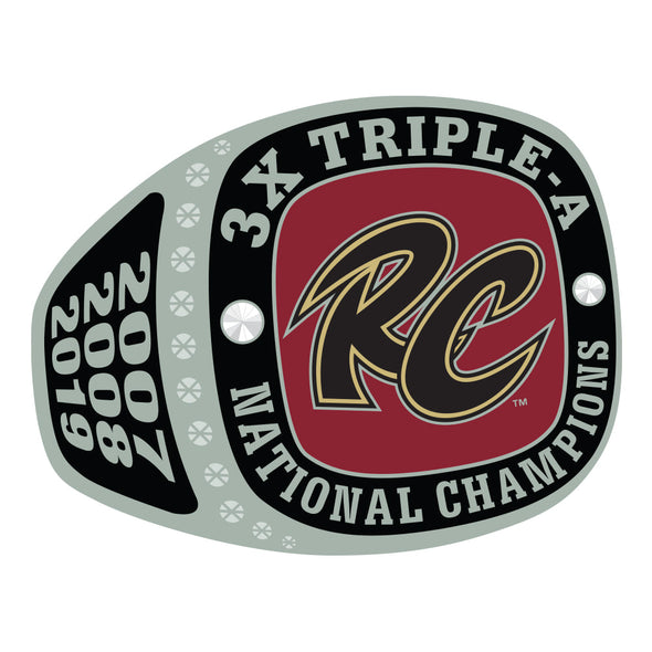 PIN 3X CHAMPIONS, SACRAMENTO RIVER CATS