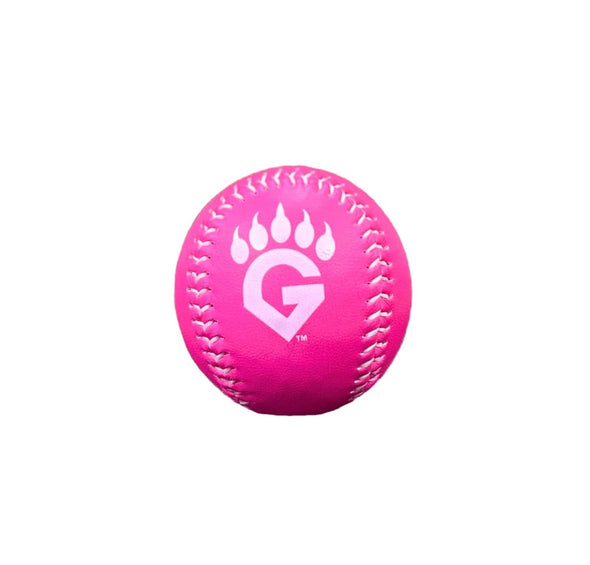 Pink G-Paw Logo Baseball