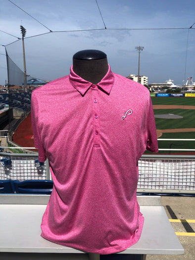 Women's Pink P-Hook Polo