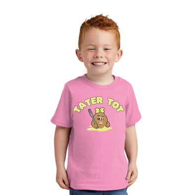 Syracuse Mets Salt Potatoes Pink Tater Tot Toddler T