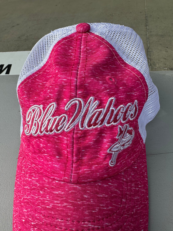 Pensacola Blue Wahoos Pink Mesh Cap