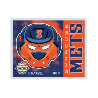 Syracuse Mets Marvel's Defenders of the Diamond Collector Pin