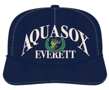 Everett AquaSox Navy Rope '47 Hitch Cap