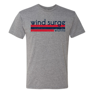 Wichita Wind Surge Adult Grey Platform Tee