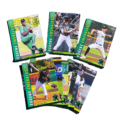 Eugene Emeralds Choice 2023 Update Team Card Set