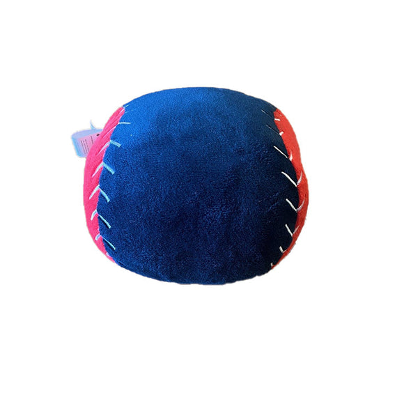 FOCO Large Red and Blue F-Fist Plush Baseball