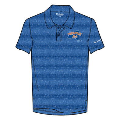 Syracuse Mets Columbia Royal Polo shirt