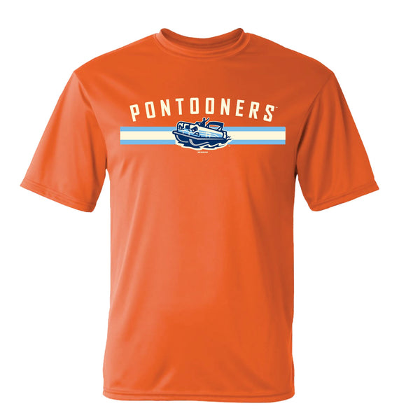 Great Lakes Pontooners Bimm Ridder Burnt Orange Performance Tee