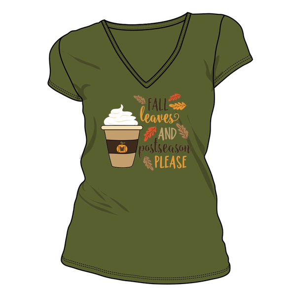 Green Wmns Post Season Tee