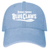 Jersey Shore BlueClaws Wordmark Adjustable Cap