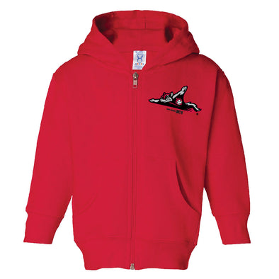 Richmond Flying Squirrels Toddler Primary Logo Full-Zip Sweatshirt